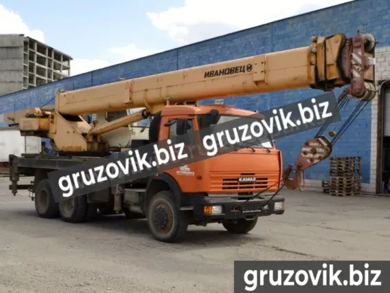 Автокран Камаз 43118 Ивановец КС-45717К-1Р 2026 года новый фото 7