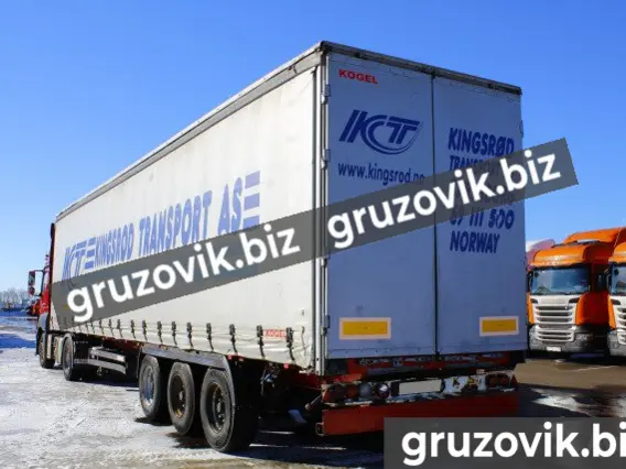 Шторный полуприцеп Когель S24 2011 года б/у