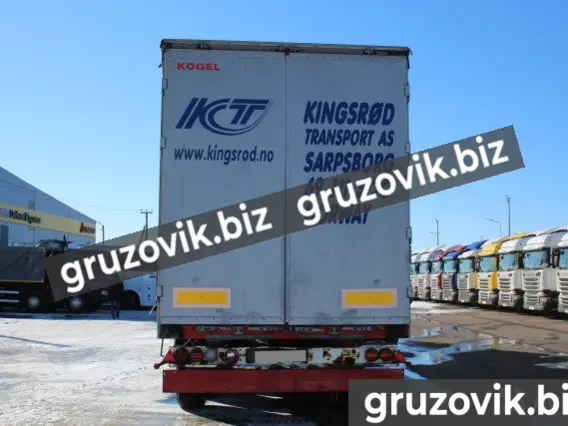 Шторный полуприцеп Когель S24 2011 года б/у фото 7