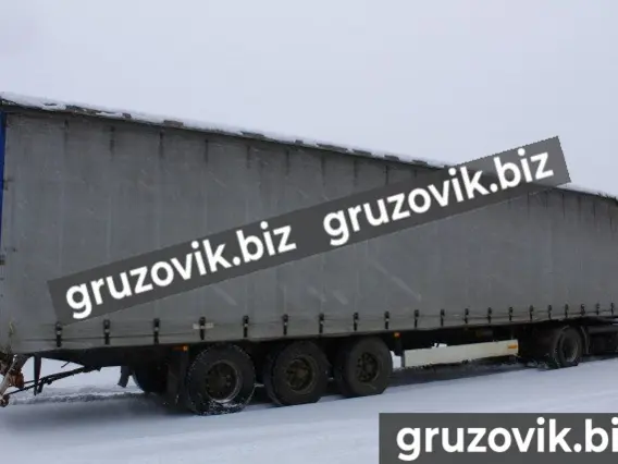 Шторный полуприцеп Krone sd 2007 года б/у фото 7