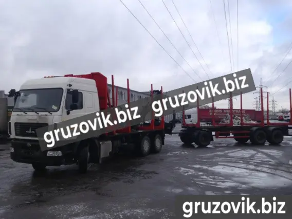 Сортиментовоз МАЗ 6312с9 2019 года новый фото 3