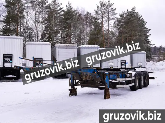 Полуприцеп-контейнеровоз Новтрак SW 240 2004 года б/у фото 3