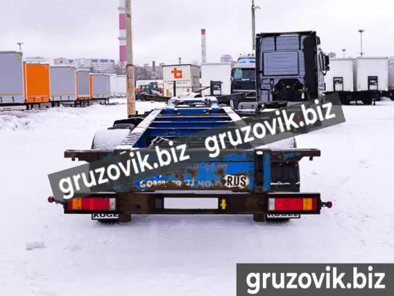 Полуприцеп-контейнеровоз Новтрак SW 240 2004 года б/у фото 5