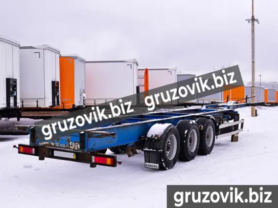 Полуприцеп-контейнеровоз Новтрак SW 240 2004 года б/у фото 6