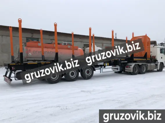 Полуприцеп-сортиментовоз Bitter лесовоз 2020 года новый фото 6