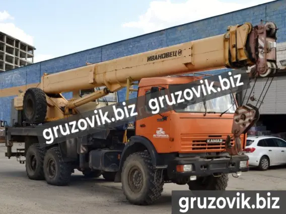 Автокран Камаз 43118 Ивановец 45717 2026 года новый фото 3