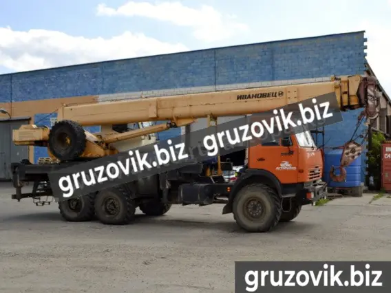 Автокран Камаз 43118 Ивановец 45717 2026 года новый фото 4