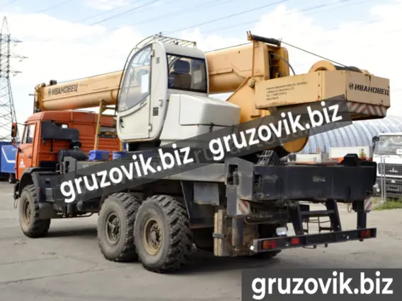 Автокран Камаз 43118 Ивановец 45717 2026 года новый фото 7