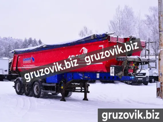 Самосвальный полуприцеп Schmitz SKI 24 SL 2012 года б/у фото 8