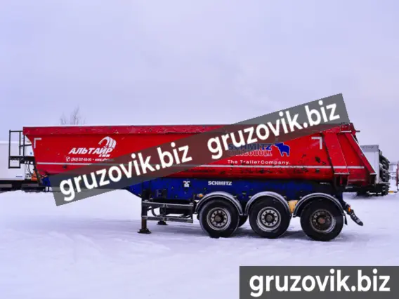 Самосвальный полуприцеп Schmitz SKI 24 SL 2012 года б/у фото 4