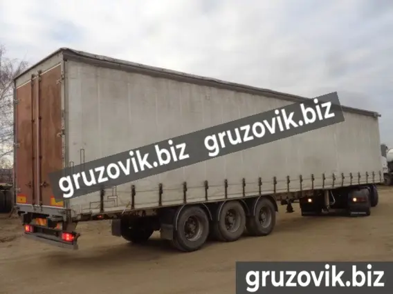Шторный полуприцеп Fruehauf TF34C13RBA 1997 года б/у фото 5
