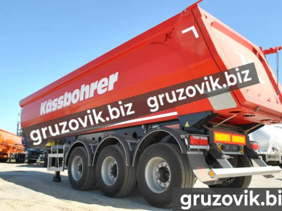 Самосвальный полуприцеп Самосвальный полуприцеп Кесберер 32м3 (Kassbohrer) 2019 года б/у фото 4