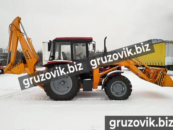 Экскаватор-погрузчик Амкодор 702еа 2017 года б/у фото 6