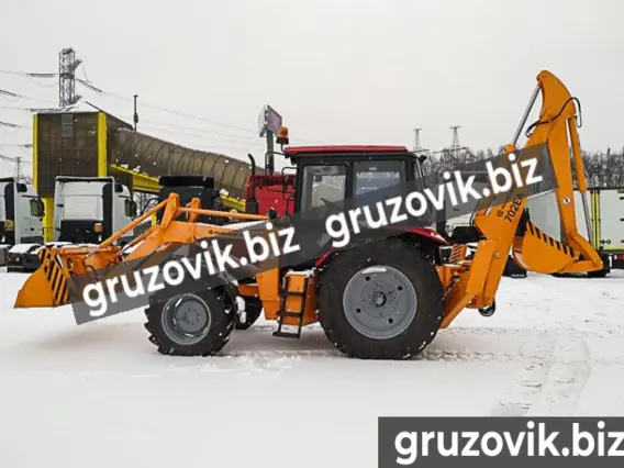 Экскаватор-погрузчик Амкодор 702еа 2017 года б/у фото 7