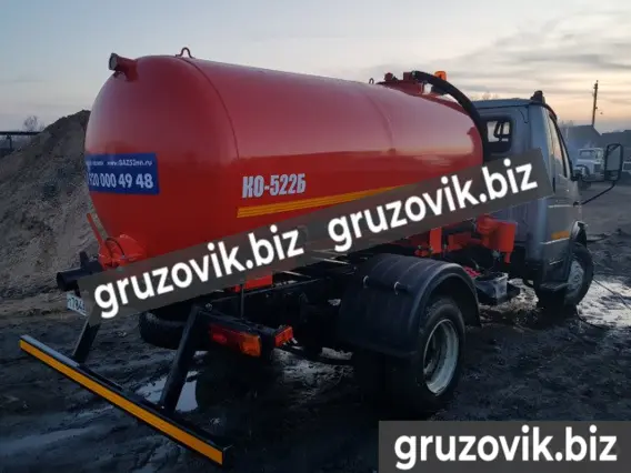Вакуумная автоцистерна ГАЗ Газель Next 2019 года новый фото 4