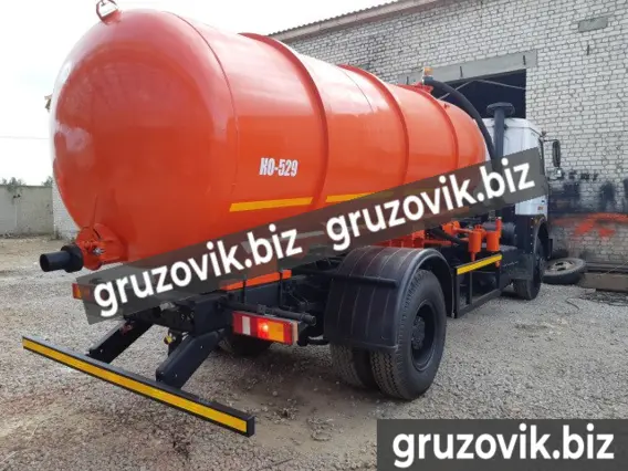Вакуумная автоцистерна МАЗ 6312 2019 года новый фото 9