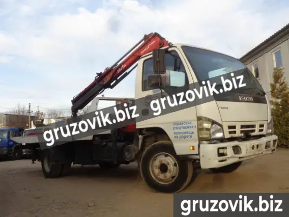 Эвакуатор ISUZU NQR 75P 2008 года б/у фото 8