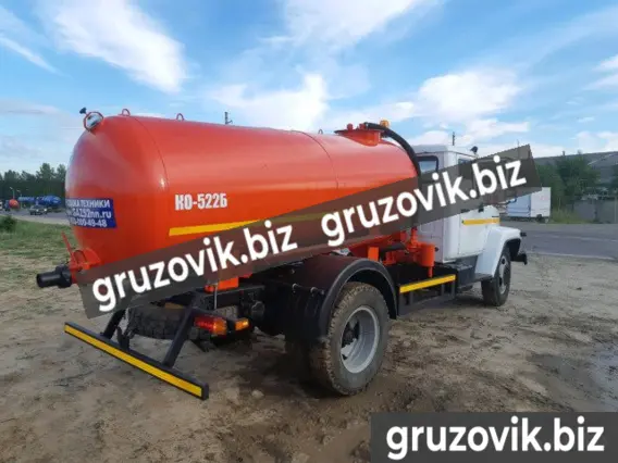 Вакуумная автоцистерна ГАЗ 3309 2019 года новый фото 3