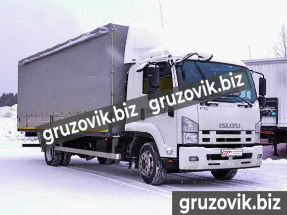 Тентованный грузовик ISUZU Forward 2017 года б/у фото 12