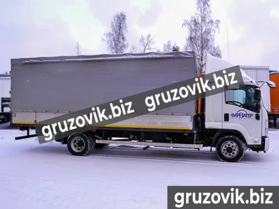 Тентованный грузовик ISUZU Forward 2017 года б/у фото 10