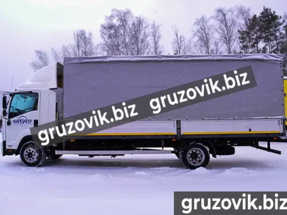 Тентованный грузовик ISUZU Forward 2017 года б/у фото 5