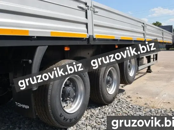 Бортовой Новый бортовой полуприцеп тонар-97461 (13,6 м) 2019 года б/у