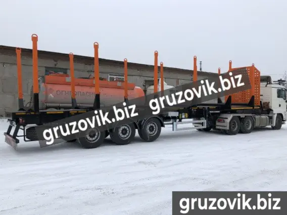 Полуприцеп-сортиментовоз Bitter Сортиментовоз-лесовоз 2020 года новый фото 3