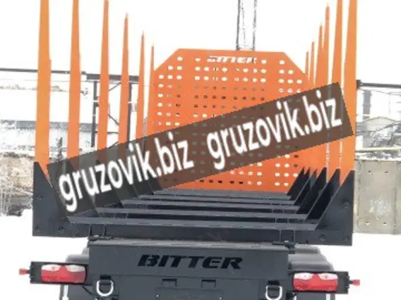 Полуприцеп-сортиментовоз Bitter Сортиментовоз-лесовоз 2020 года новый фото 4