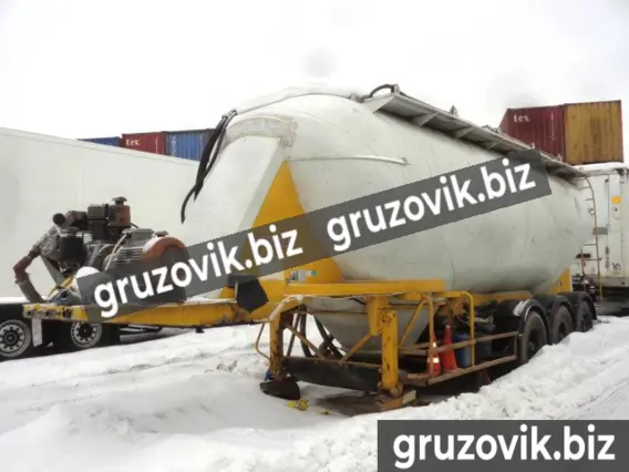 Полуприцеп-цементовоз Baryval CB/3AL 2002 года б/у фото 2