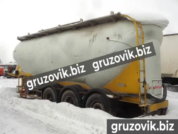 Полуприцеп-цементовоз Baryval CB/3AL 2002 года б/у фото 3