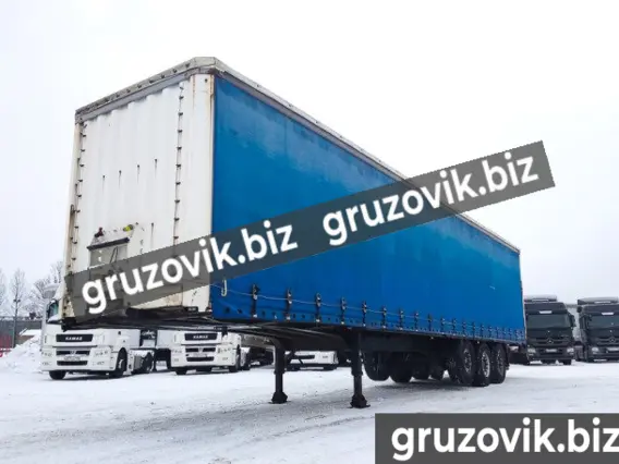 Шторный полуприцеп Krone SDP27 2005 года б/у