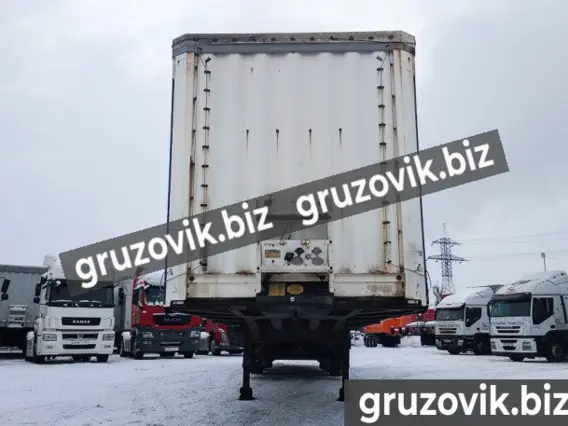 Шторный полуприцеп Krone SDP27 2005 года б/у фото 2