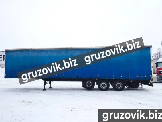 Шторный полуприцеп Krone SDP27 2005 года б/у фото 3