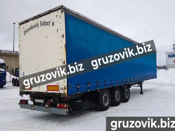 Шторный полуприцеп Krone SDP27 2005 года б/у фото 6