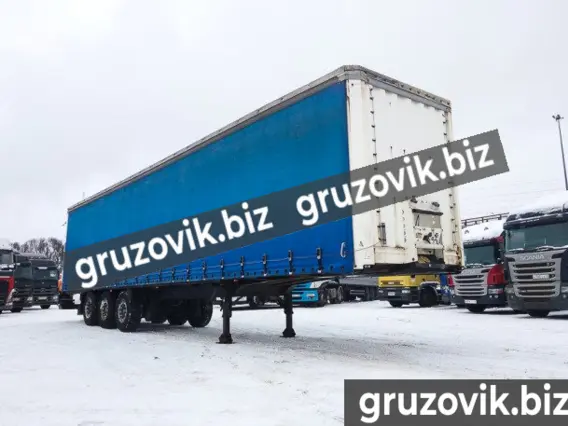 Шторный полуприцеп Krone SDP27 2005 года б/у фото 8
