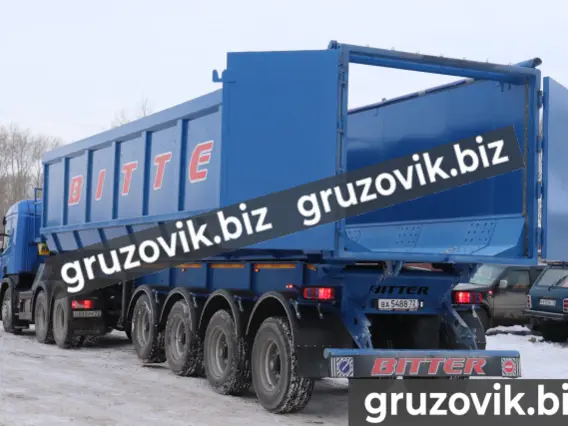 Самосвальный полуприцеп BITTER ломовоз 2020 года новый фото 11