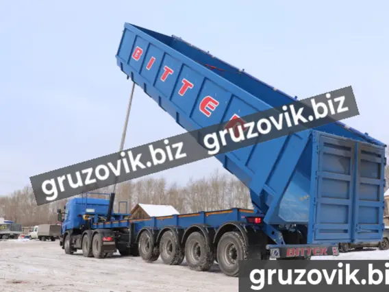 Самосвальный полуприцеп BITTER ломовоз 2020 года новый фото 4