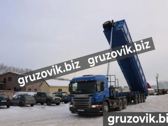 Самосвальный полуприцеп BITTER ломовоз 2020 года новый фото 5