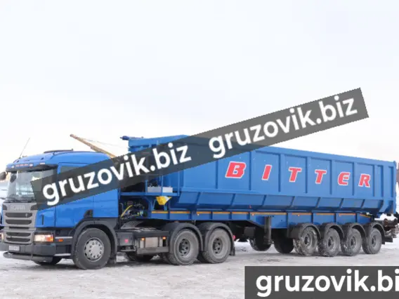 Самосвальный полуприцеп BITTER ломовоз 2020 года новый фото 6