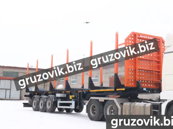 Полуприцеп-сортиментовоз Bitter лесовоз 2020 года новый фото 3