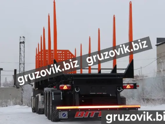 Полуприцеп-сортиментовоз Bitter лесовоз 2020 года новый фото 5
