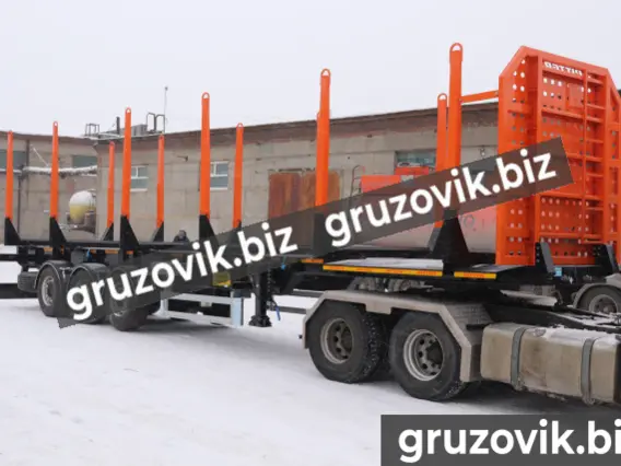 Полуприцеп-сортиментовоз Bitter лесовоз 2020 года новый фото 8