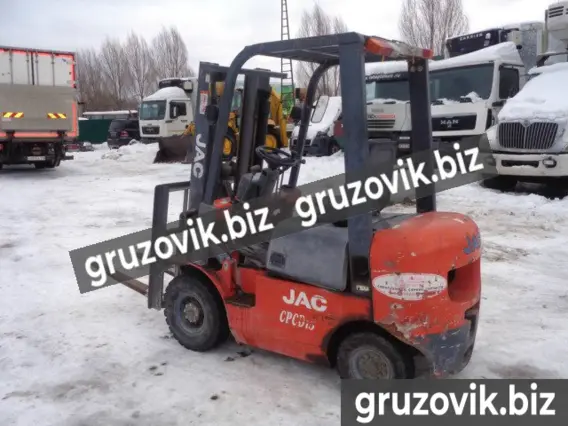 Вилочный погрузчик JAC cpcd 15 2019 года б/у фото 5
