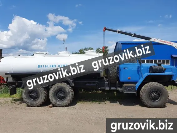 Пищевая автоцистерна АЦПТ Урал 5557 2008 года б/у фото 10
