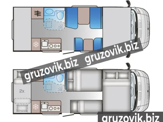 Автодом SUN LIVING A 2018 года новый фото 21