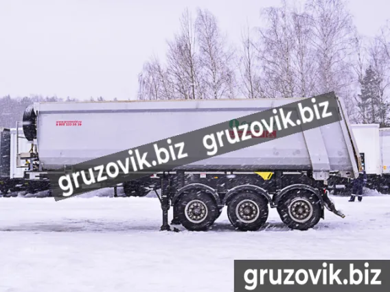 Самосвальный полуприцеп Grunwald 9453 2017 года б/у фото 4
