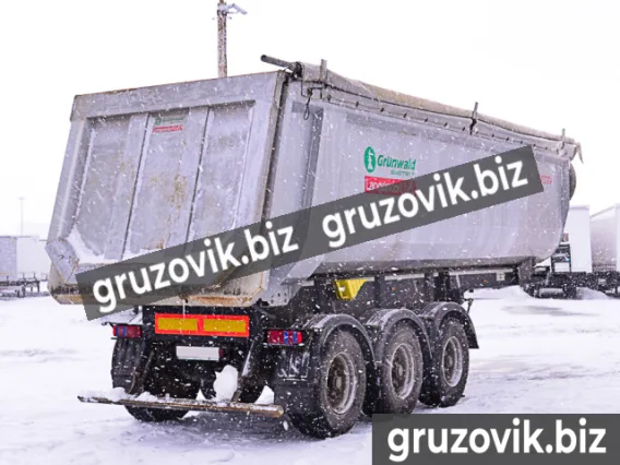 Самосвальный полуприцеп Grunwald 9453 2017 года б/у фото 6