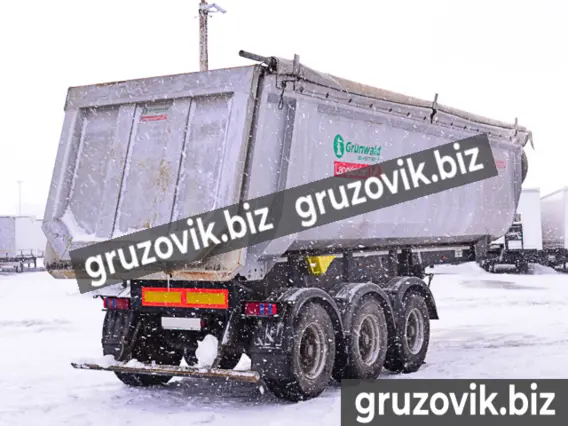 Самосвальный полуприцеп Grunwald 9453 2017 года б/у фото 6