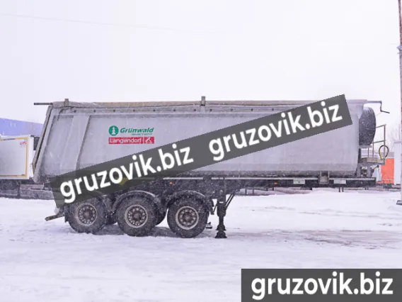 Самосвальный полуприцеп Grunwald 9453 2017 года б/у фото 7