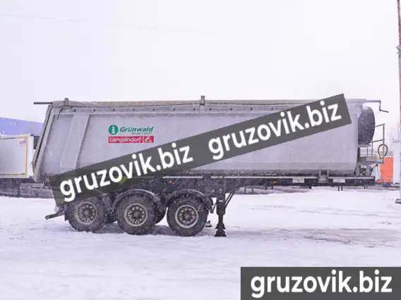 Самосвальный полуприцеп Grunwald 9453 2017 года б/у фото 7